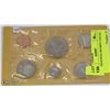 Image 1 : CANADIAN RCM 1969 MINT COIN SET