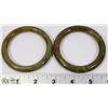 Image 1 : PAIR OF STONE BANGLES