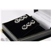 Image 2 : 14KT WHITE GOLD LADIES BLACK AND WHITE DIAMOND