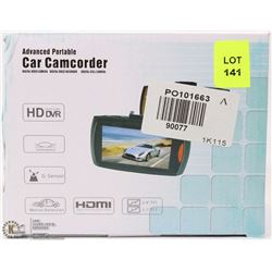 NEW ADVANCE PORTABLE CAR CAMCORDER