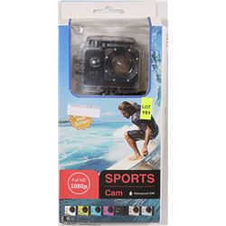 NEW 1080P HD SPORTS ACTION CAM WITH MOUNTS