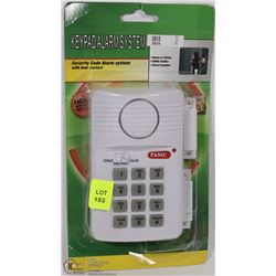 NEW KEYPAD ALARM SYSTEM