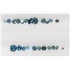 Image 1 : #4-GENUINE LOOSE BLUE DIAMONDS
