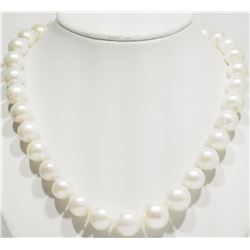 #19-STERLING SILVER LARGE HIGH LUSTER FRESHWATER