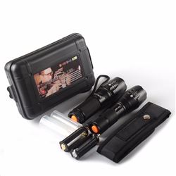 5000 LUMEN TACTICAL LED FLASHLIGHT WITH ZOOM