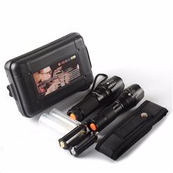 5000 LUMEN TACTICAL LED FLASHLIGHT WITH ZOOM