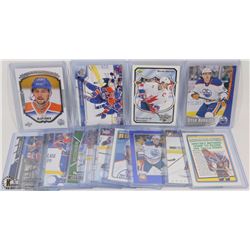 LOT OF 15 OILERS HOCKEY CARDS INCL MCDAVID,