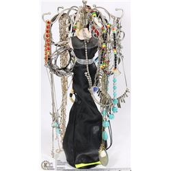 JEWELRY MANNEQUIN WITH JEWELRY CONTENTS