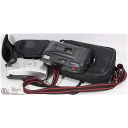 TWO 35MM CAMERAS INCL CANON SNAPPY AND CANON