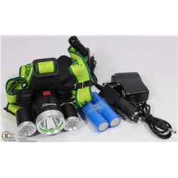 6000 LUMEN TACTICAL LED FLASHLIGHT WITH LITHIUM