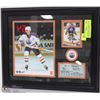 Image 1 : PROFESSIONALLY FRAMED WAYNE GRETZKY WALL DISPLAY
