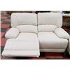 Image 2 : NEW ANDERSON WHITE BONDED LEATHER SOFA  AND