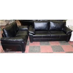 NEW BLACK EMERSON LEATHERETTE WITH WHITE STITCHING