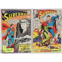 SILVER AGE SUPERMAN COMIC BOOKS