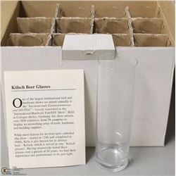 NEW SET OF 12 KOLSH BEER GLASSES  BY LEE VALLEY