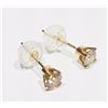 Image 2 : #30-14K YELLOW GOLD CHAMPAGNE DIAMOND (0.44CT)