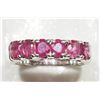 Image 1 : #31-STERLING SILVER RUBY (1.80CT) RING