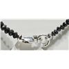 Image 2 : #35-18K WHITE GOLD APPR. 200 BLACK DIAMOND