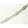 Image 1 : #47-10K YELLOW GOLD DIAMOND (0.33CT) BRACELET