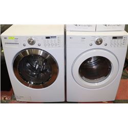 LG TROMM ULTRA CAPACITY WASHER & DRYER SET WITH