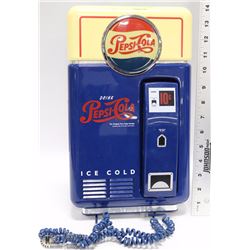 VINTAGE PEPSI COLA WALL PHONE