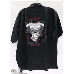 TOMMY BAHAMA 100% SILK EMBROIDERED SHIRT SIZE LRG