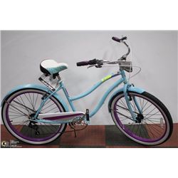 NEW HUFFY LADIES NEWPORT 7 SPEED CRUISER
