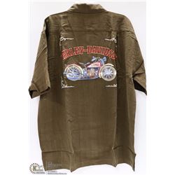 TOMMY BAHAMA 100% SILK EMBROIDERED SHIRT SIZE LRG