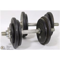 PAIR OF DUMBELLS