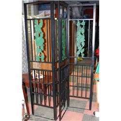 SET OF 2 METAL GARDEN DIVIDERS DECOR