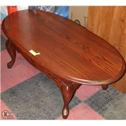 NEW SOLID OAK COFFEE TABLE