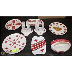 UKRAINIAN DISH AND ORNAMENT COLLECTION