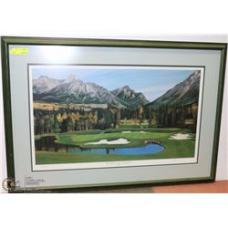 LTD ED KANANASKIS COUNTRY 99/595  SIGNED PRINT