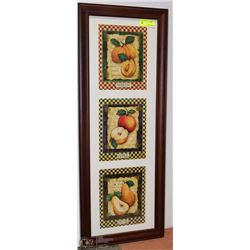 FRAMED FRUIT PICTURE