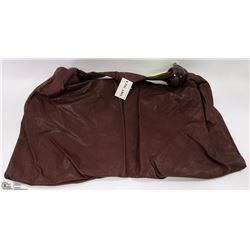 PICABO DARK BROWN SHOULDER BAG W/ LARGE BEADS