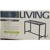Image 1 : HUDSON HIGH DINING TABLE NEW IN BOX 46.5X19.5X34