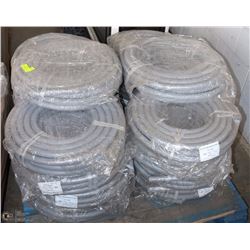 PALLET WITH 18 ROLLS OF LIQUID TIGHT FLEXIBLE NON-
