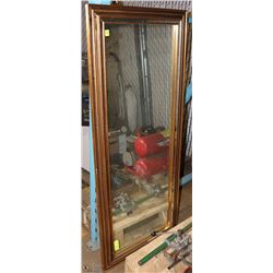 GOLD TONE MIRROR  AS IS