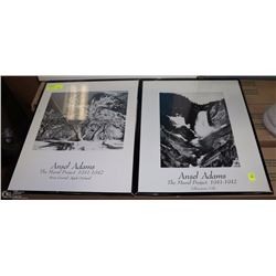 PAIR OF ANSEL ADAMS PICTURES