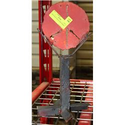 1960'S PEACE METAL ART SYMBOL