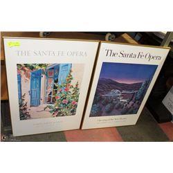 PAIR OF FRAMED OPERA PICTURES