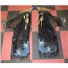Image 1 : VINTAGE WESTERN RIDING CHAPS, FANCY HAND TOOLED