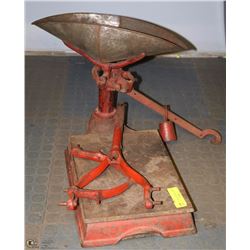 ANTIQUE GENERAL STORE GRAIN SCALE