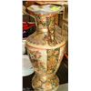 Image 1 : LARGE HANDPAINTED ASIAN VASE 24" HIGH