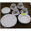 Image 1 : 20 PC CHINA DISHWARE SET NEW