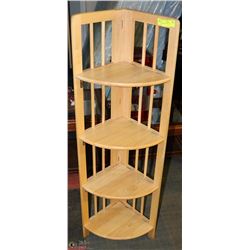 FOLDING CORNER SHELF