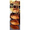 Image 1 : 5 TEIR CORNER SHELF UNIT