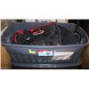 Image 1 : XL GREY BIN WITH COMPLETE SCUBA DIVING