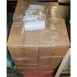 240 ASSORTED NEW CANDLE TINS WITH LIDS, HAVE A