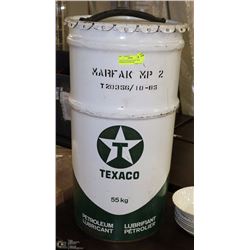 VINTAGE TEXACO CANADA 55KG PETROLEUM LUBRICANT
